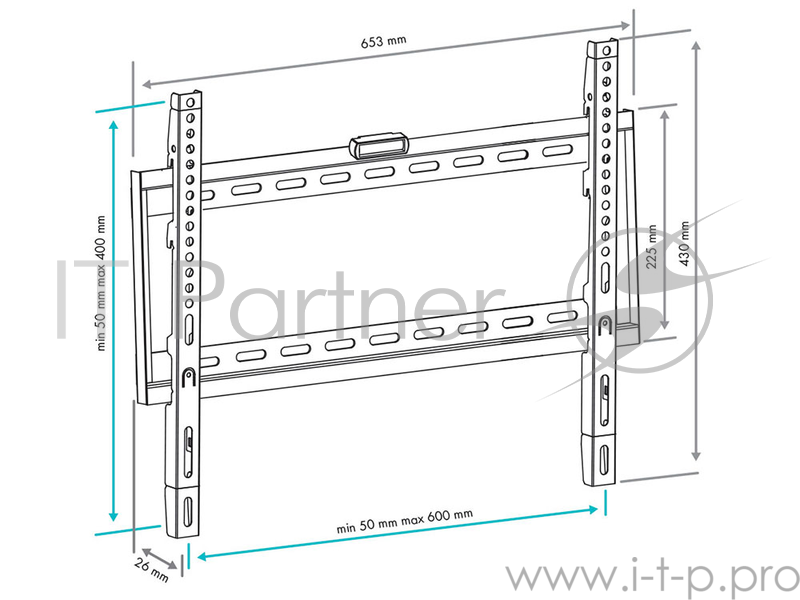 Кронштейн VLK Trento 31 black