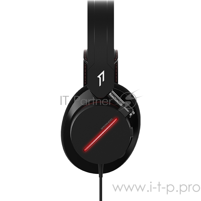 1MORE Spearhead VR Classic черные Игровые наушники (7.1, USB, 3.5 мм jack, RGB подсветка, 53 мм, микрофон, H1007)