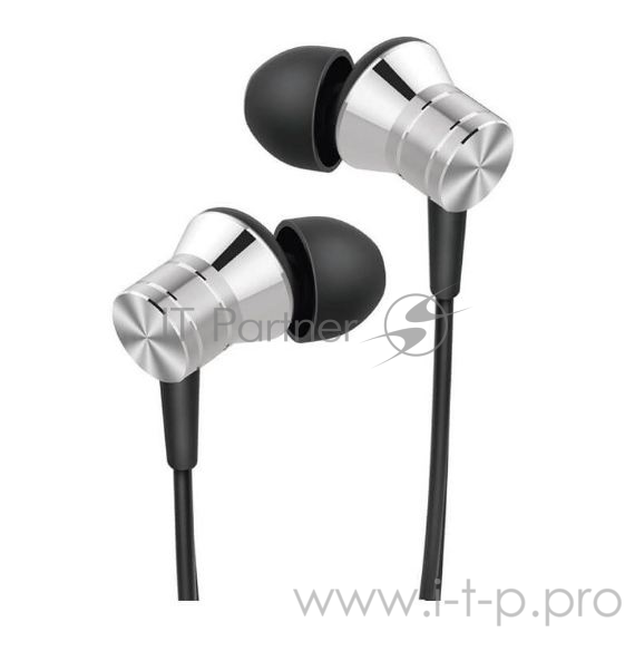 Наушники 1MORE E1009-Silver вставные ( затычки) с микрофоном,20 - 20000 Гц,100 дБ,32 Ом,5 мВт,mini jack 3.5 mm