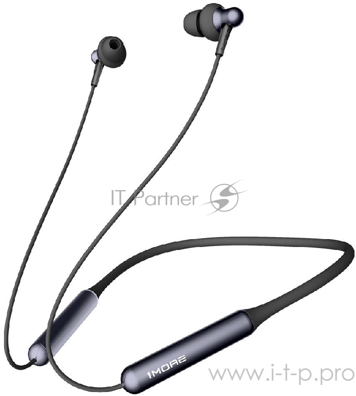 Наушники 1MORE E1024BT-Black вставные ( затычки) с микрофоном,20 - 20000 Гц,98 дБ,32 Ом,BT 5.0,A2DP, AVRCP, Hands free, Headset