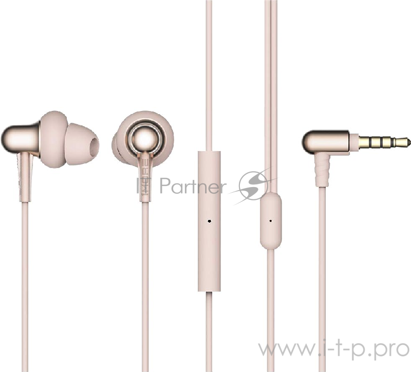 Наушники 1MORE E1025-Gold вставные ( затычки) с микрофоном,20 - 20000 Гц,98 дБ,32 Ом,5 мВт,mini jack 3.5 mm