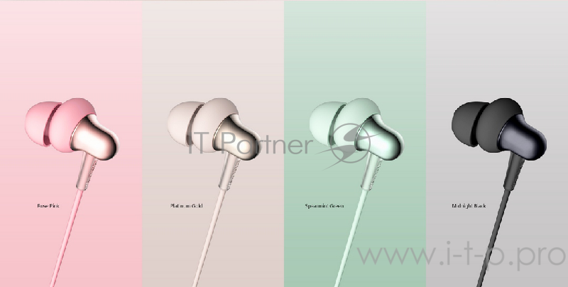 Наушники 1MORE E1025-Gold вставные ( затычки) с микрофоном,20 - 20000 Гц,98 дБ,32 Ом,5 мВт,mini jack 3.5 mm