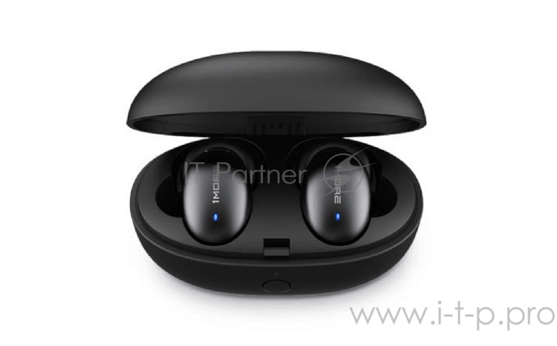 Наушники TWS 1MORE E1026BT-I-Black вставные ( затычки) с микрофоном,20 - 20000 Гц,98 дБ,16 Ом,BT 4.2,A2DP, AVRCP, Hands free, Headset