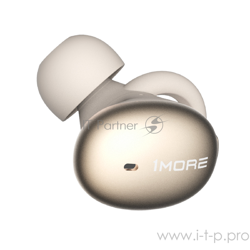 Наушники TWS 1MORE E1026BT-I-Gold вставные ( затычки) с микрофоном,20 - 20000 Гц,98 дБ,16 Ом,BT 4.2,A2DP, AVRCP, Hands free, Headset