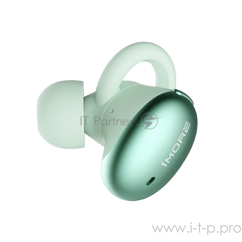 Наушники TWS 1MORE E1026BT-I-Green вставные ( затычки) с микрофоном,20 - 20000 Гц,98 дБ,16 Ом,BT 4.2,A2DP, AVRCP, Hands free, Headset