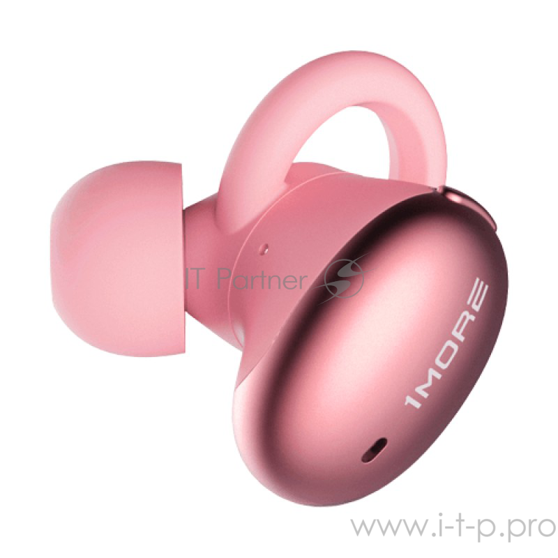 Наушники TWS 1MORE E1026BT-I-Pink вставные ( затычки) с микрофоном,20 - 20000 Гц,98 дБ,16 Ом,BT 4.2,A2DP, AVRCP, Hands free, Headset