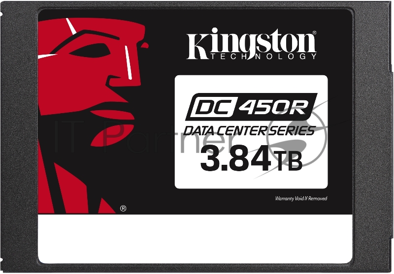 SSD 2.5 Kingston 3840Gb DC450R Series <SEDC450R/3840G> (SATA3, up to 560/525Mbs, 99000 IOPS, 3D TLC, 2823TBW, 7mm)