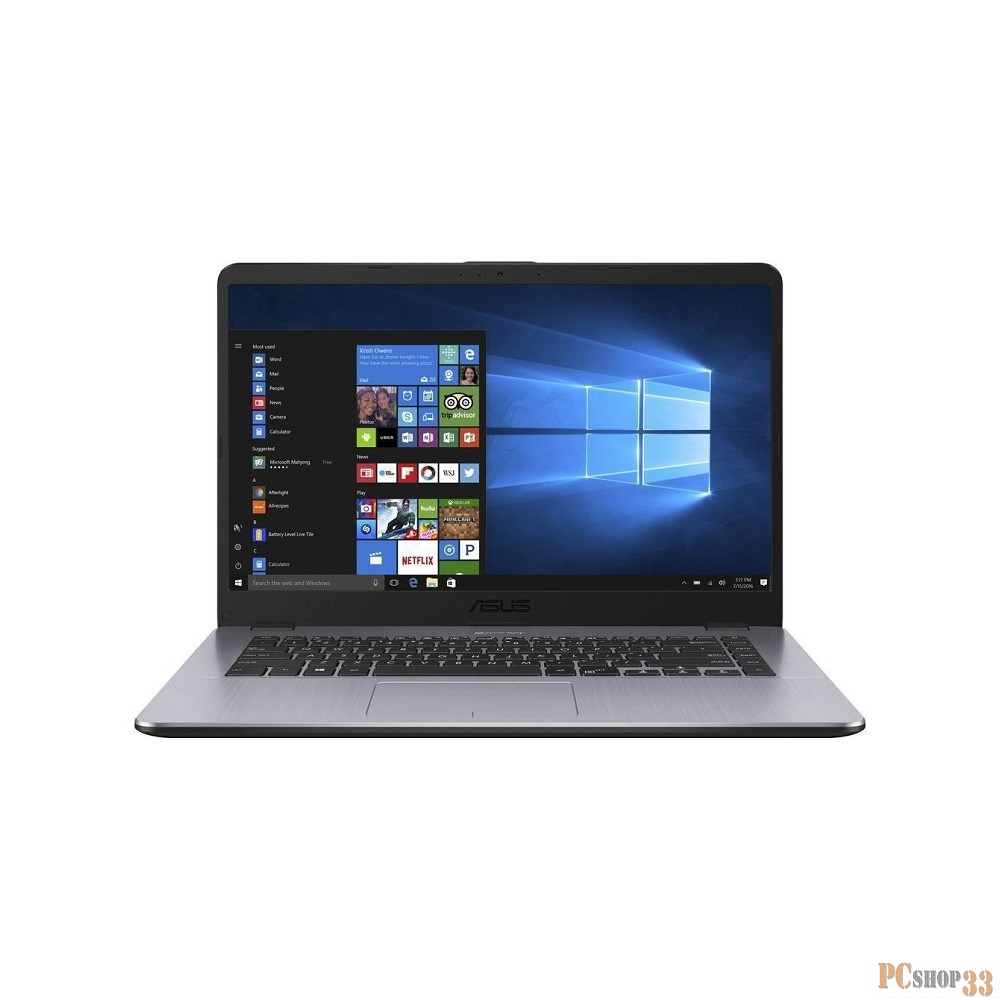 Ноутбук 15.6 FHD Asus A505ZA-BQ878/s black (AMD Ryzen 3 2200U/4Gb/1Tb/noDVD/Vega 3/DOS) (90NB0I12-M13860)