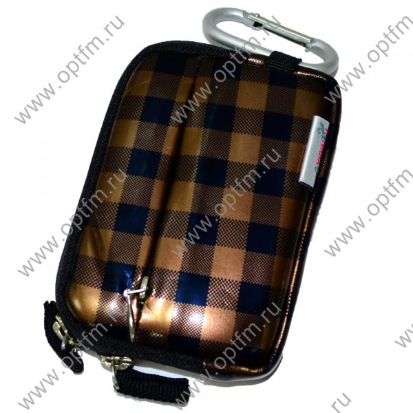 Чехол для фотоаппарата Вид 3 черно-коричневый