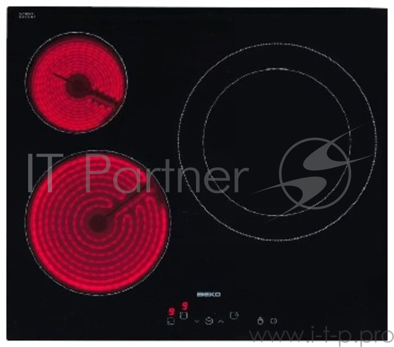 Варочная поверхность Beko HIC63401T черный