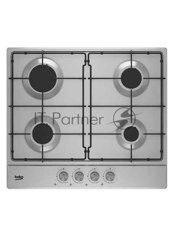 Газовая варочная поверхность Beko HIAG64223SX нержавеющая сталь