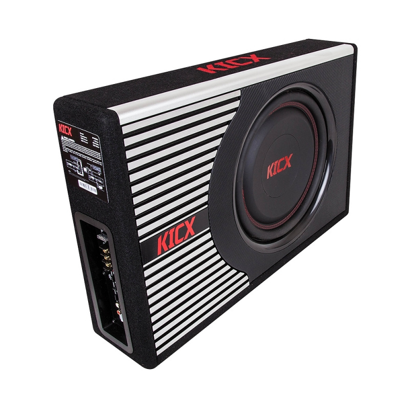 Сабвуфер автомобильный Kicx GT400BA 400Вт активный (30см/12)