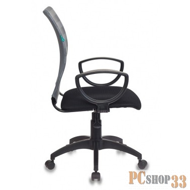 Кресло Бюрократ CH-599AXSN/32G/TW-11 спинка сетка серый TW-32K03 сиденье черный TW-11