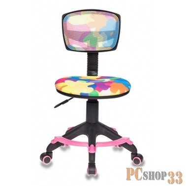 Кресло детское Бюрократ CH-299-F/ABSTRACT спинка сетка абстракция