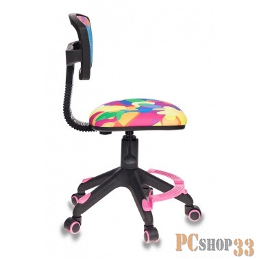 Кресло детское Бюрократ CH-299-F/ABSTRACT спинка сетка абстракция