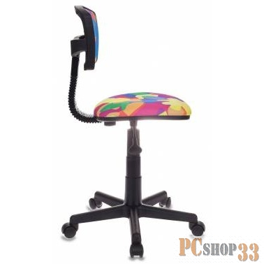 Кресло детское Бюрократ CH-299/ABSTRACT спинка сетка мультиколор сиденье мультиколор абстракция