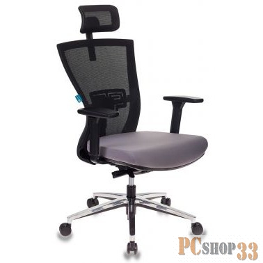 Кресло руководителя Бюрократ MC-815-H/B/FB02 спинка сетка черный сиденье темно-серый сетка/ткань кре