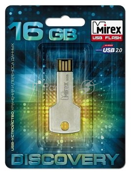 Флеш накопитель 16GB Mirex Corner Key, USB 2.0