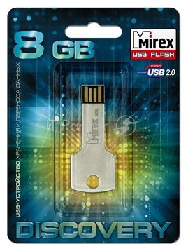 Флеш накопитель 8GB Mirex Corner Key, USB 2.0