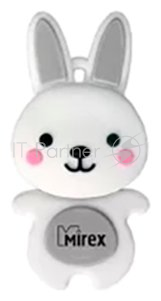 Флеш накопитель 8GB Mirex Rabbit, USB 2.0, Серый