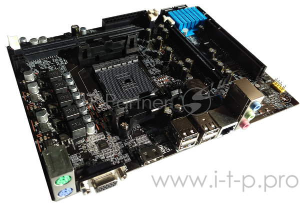 MB AFOX A88-MAFM3 (SFM2, AMD® A88, mATX, PCI-E x16/1xPCI-E x1, 2xDDR3, 4xSATAII, ALC662, LAN 100, HDMI, VGA, 2xUSB2.0, 2xUSB3.0)