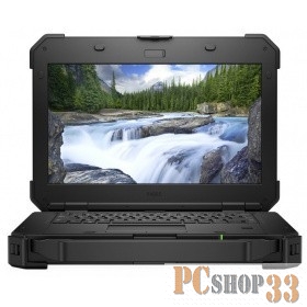 Ноутбук Latitude 14 Rugged Dell LATITUDE 14 Rugged 7424 14 FHD WVA(1920x1080)Touch, Core i5-8350U (1.7GHz,6MB,QC)/8(2x4)GB DDR4/SSD 512GB/DVD-RW/UHD620/WiFi/BT/Ba Keyboard/Win10Pro 64b/2*3-cell/3Y ProSupport