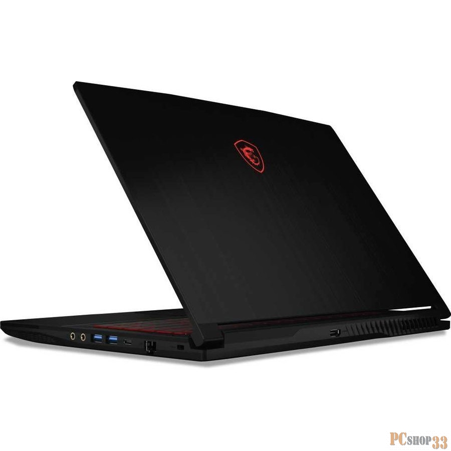 Ноутбук MSI GF63 Thin 9RCX-869RU Core i5 9300H/8Gb/1Tb/SSD128Gb/nVidia GeForce GTX 1050 Ti 4Gb/15.6/IPS/FHD (1920x1080)/Windows 10/black/WiFi/BT/Cam