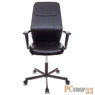 Кресло Бюрократ CH-605/BLACK черный искусственная кожа крестовина металл