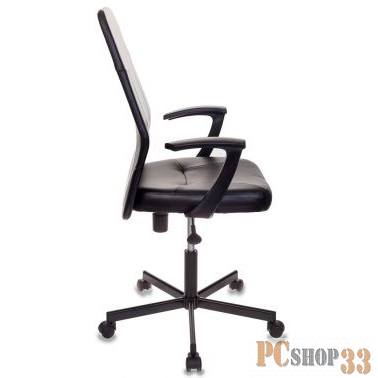 Кресло Бюрократ CH-605/BLACK черный искусственная кожа крестовина металл