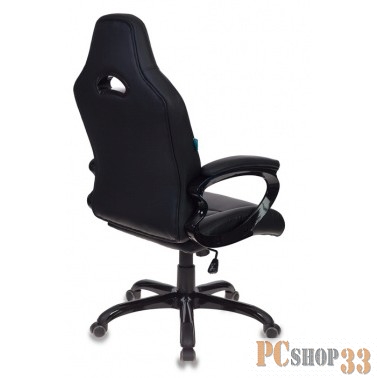 Кресло игровое Бюрократ CH-827/BL+RED черный/красный искусственная кожа