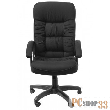 Кресло руководителя Бюрократ T-9908AXSN-Black черный 80-11 ткань крестовина пластиковая