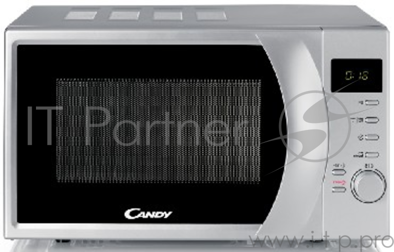 Микроволновая печь CANDY CMW CMG 2071DS 20 л, серебро, электр. упр., гриль