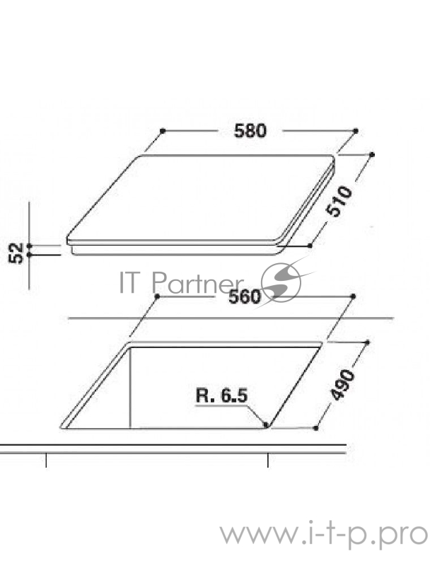 Индукционная варочная поверхность Whirlpool ACM 920/BF черный