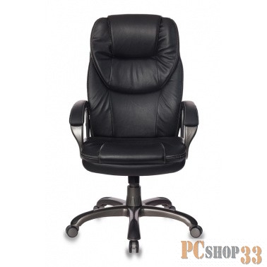 Кресло руководителя Бюрократ T-9905DG/BLACK черный искусственная кожа (пластик темно-серый)