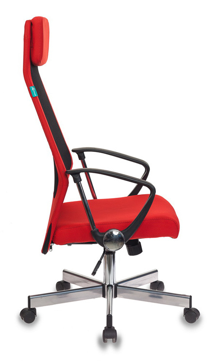 Кресло руководителя Бюрократ T-995HOME/RED черный/красный TW-01 сетка/ткань крестовина металл