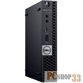 Dell Optiplex 7070 Micro Core i7-9700 (3,0GHz) 8GB (1x8GB) DDR4 256GB SSD Intel UHD 630 TPM, HDMI 2.0 Linux 3 years NBD