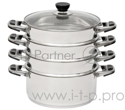 Мантоварка Катунь АЛТЫН ТРС 13,7л D 24см 4 секции