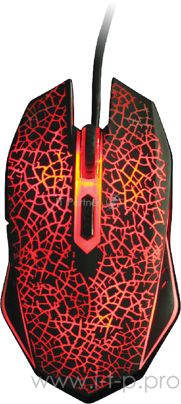 Мышь Qumo Solaris M10 + коврик, проводная, оптическая, 800/1200/1600/2200 dpi