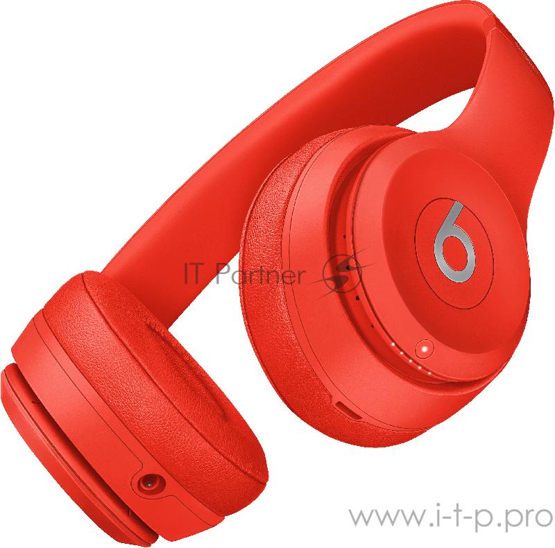 Беспроводные наушники Beats Solo3 коллекция Beats Icon красного цвета Beats Solo3 Wireless Headphones - Red