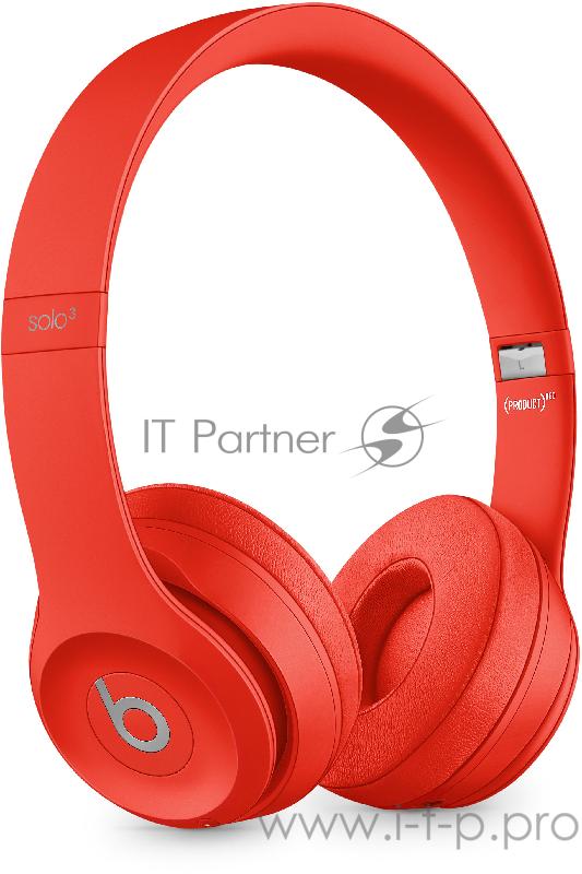 Беспроводные наушники Beats Solo3 коллекция Beats Icon красного цвета Beats Solo3 Wireless Headphones - Red