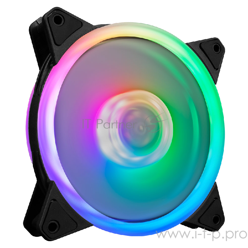 Вентилятор 1STPLAYER FIREMOON M1-Slave / 120mm, RGB, 5-pin, 1500rpm, 30.54cfm, 12V, 19dBA / M1-Slave