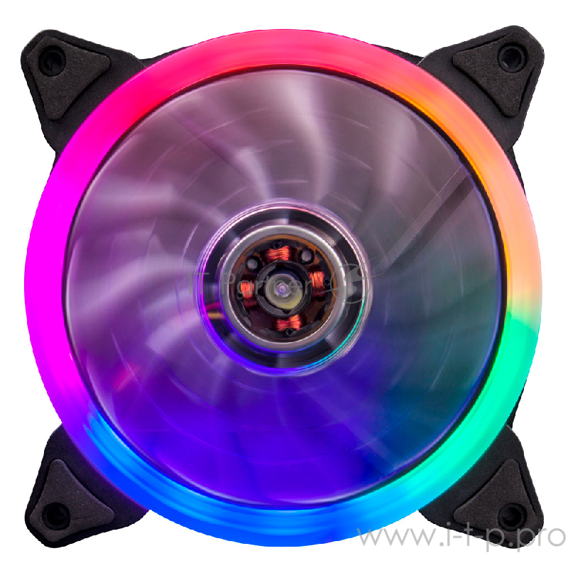 Вентилятор 1STPLAYER R1 / 120mm, 5 color LED, 3-pin, 1000 rpm / R1 bulk