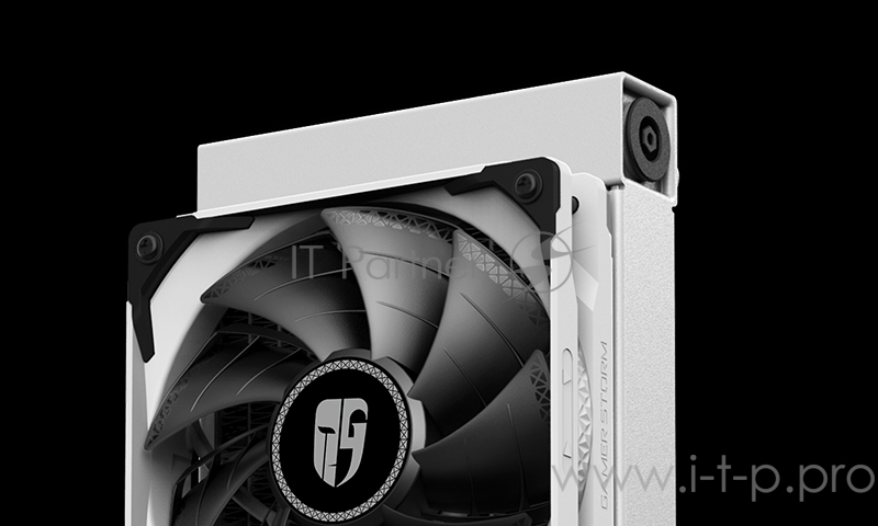 Комплект водяного охлаждения DEEPCOOL CASTLE 240EX WHITE LGA20XX/LGA1366/LGA115X/TR4/AM (6шт/кор,TDP 280W, ARGB Lighting pump, Anti-Leak edition, PWM, DUAL FAN) RET
