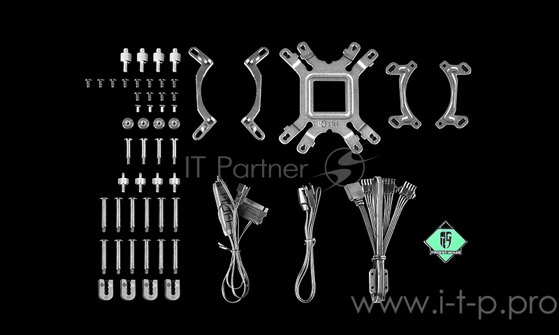 Комплект водяного охлаждения DEEPCOOL CASTLE 360EX WHITE LGA20XX/LGA1366/LGA115X/TR4/AM (6шт/кор,TDP 300W, ARGB Lighting pump, Anti-Leak edition, PWM, TRIPLE FAN) RET