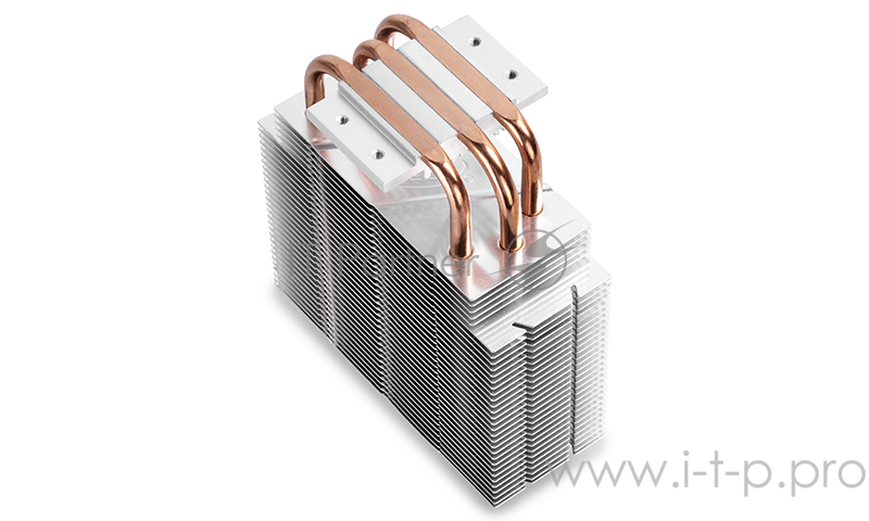 Кулер DEEPCOOL GAMMAXX300B LGA1366/1156/55/51/50/775/FM2/ (24шт/кор, TDP 130Вт, PWM, Blue Led, 3 тепл. трубки прямого контакта,120мм вент-р,17.8~21dB(A)) RET