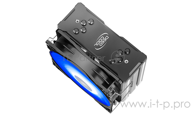 Кулер DEEPCOOL GAMMAXX GTE V2 LGA2066/2011/V3/1366/1155/51/5 (12шт/кор, TDP 150Вт, PWM, RGB Lighting, 4 тепл. трубки прямого контакта ) RET