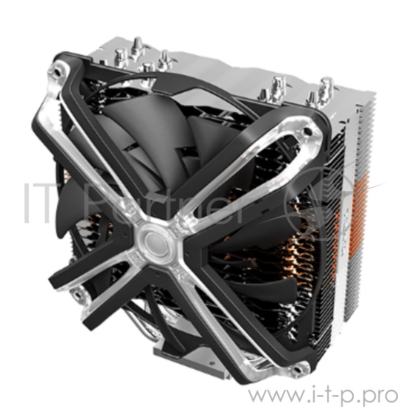 Кулер ZALMAN CNPS17X, 140mm RGB FAN, 5 HEAT PIPES, 4-PIN PWM, 800-1500 RPM, 29DBA, FDB BEARING, FULL SOCKET SUPPORT