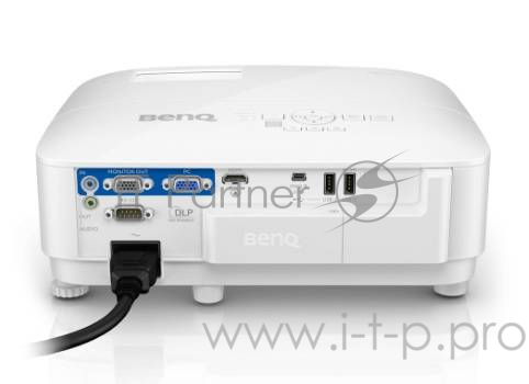 Проектор BenQ EW600 DLP, 1280x800 WXGA, 3600 AL SMART, 1.1X, TR 1.55~1.7, HDMIx1, VGA, USBx2, wireless projection, 5G WiFi/BT, (USB dongle WDR02U inc) Android, 16GB/2GB, White