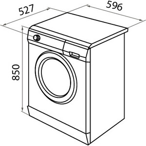 Стиральная машина MAUNFELD MFWM10852WS