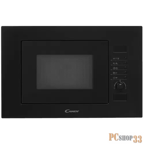 микроволновая печь CANDY MIC 20 GDFN В нишу высотой 38см. 10 автомат. режимов. Авторазморозка. Блокировка управл-я. Быстрый старт. Микроволна: 5 уровней, 800 Вт. Гриль ТЭН, 1000Вт. Объем 20л. Поворотный стол 25см. Подставка д/гриля. Цвет черный/стекл